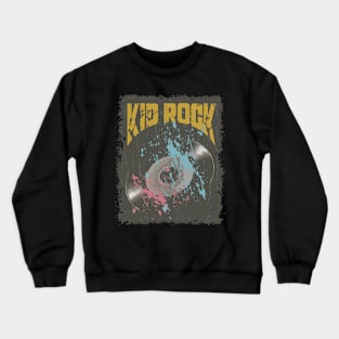 Kid Rock Vintage Vynil Crewneck Sweatshirt